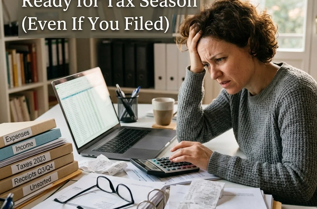 5 Signs Your Books Are NOT Ready for Tax Season (Even If You Filed)