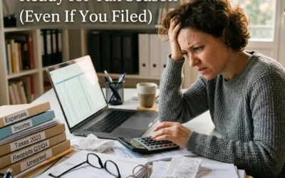 5 Signs Your Books Are NOT Ready for Tax Season (Even If You Filed)